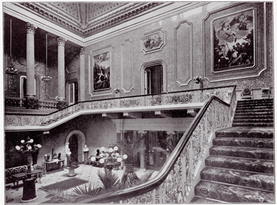 Hall and Staircase of Stafford House